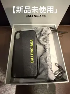【新品未使用】バレンシアガiPhoneケース レザー 箱付き