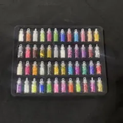 ネイルパーツ ラメ ホログラム 詰め合わせ 48色セット