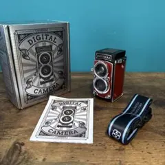 c*n様 CHUZHAO デジタルレトロカメラ｜ヴィンテージ二眼レフ　レッドカラ