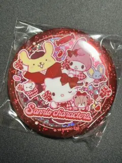 サンリオキャラクターズ キラキラビッグ缶バッジ