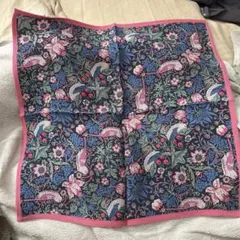 リバティ×丸仙コラボ大阪万博英国パビリオンストロベリー シーフ丹後ちりめん風呂敷