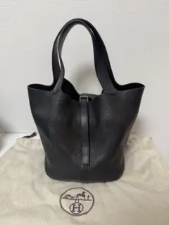 HERMES エルメス ピコタン PM 初期モデル トリヨンクレマンス ノワール