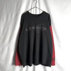 00s NIKE LEBRON JAMES ツートン カットソー XL