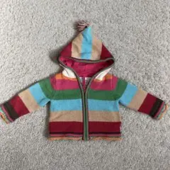 baby Gap マルチカラー ニットジャケット 80