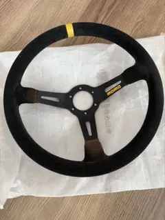 momo M42 350mm モデル07 ブラックスエード 黄センターマーカー - メルカリ