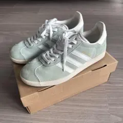 adidas GAZELLE アディダス ガゼル ライトグリーン 23.0cmのサムネイル