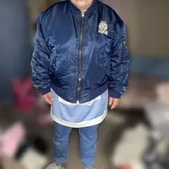 BOSS コーヒー ロゴ刺繍 アウター Lサイズ