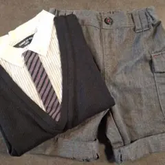 COMME CA ISM　フォーマルスーツ90.100cm