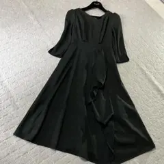 ハーリップトゥ［Grand Twill Ruffled Dress］ワンピース