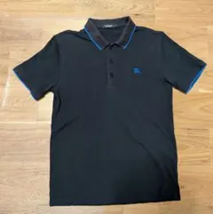 BURBERRY BLACK LABEL ポロシャツ ブラック メンズ Mサイズ