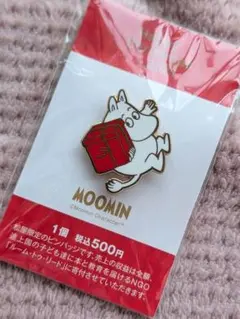 MOOMIN ムーミン 松屋銀座 クリスマス ピンバッジ 2021　ムーミンのサムネイル