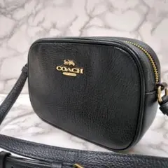 極美品 コーチ ジェス クロスボディ Wジップ カメラバッグ ショルダー