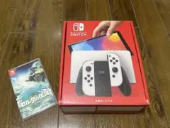 Nintendo Switch有機ELモデル ホワイト ゼルダの伝説 ティアキン