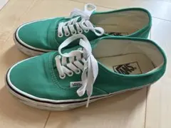 VANS グリーンスニーカー