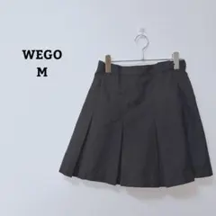 ウィゴー　ミニスカート　ボックスプリーツ　フレア　カジュアル　薄手　Ｍのサムネイル