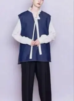 AEWEN MATOPH パワーショルダーストライプジレ AEWEN MATOPH（イウエン マトフ）の「＜AEWEN MATOPH＞R/C