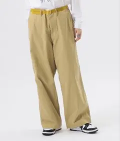 beams boyワイド チノパンツ ベージュ サイズ0