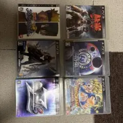 PS3ゲームソフト6本セット　値段交渉できます！