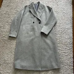 K.T KIYOKO TAKASEキヨコタカセ　チェスターコート　ライトグレー