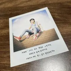 SEVENTEEN Love&letter ポラロイド ジョンハン