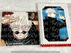 呪術廻戦　ジャンプショップ　ステッカー　ブロマイド　五条悟　2点セット