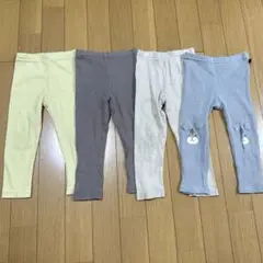 レギンス　ズボン　4点セット　まとめ売　90cm 西松屋　　futafuta
