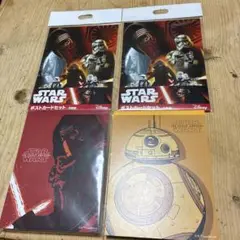 スターウォーズポストカードセット×2 メモ帳×2