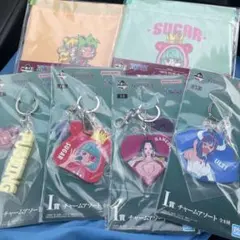 一番くじ　ワンピース メモリーオブヒロインズ F賞　巾着ポーチ　チャームアソート