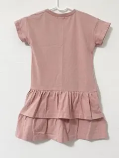 【branshes】ブランシェス　ワンピース　半袖　110cm　フリル