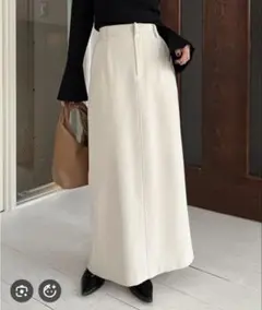 capricieux lemage マキシIラインスカート 36 ホワイトのサムネイル
