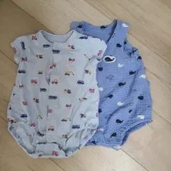 半袖 ロンパース