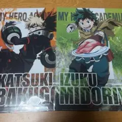 僕のヒーローアカデミア×くら寿司　クリアファイル2枚セット
