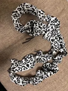 niko and... ミニリボン付きショルダーストラップ　スマホショルダー