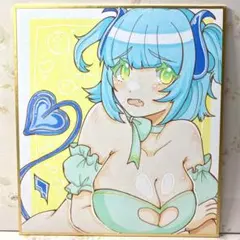 30【原画】手描きイラスト サキュバス 女の子 アナログイラスト 一点物