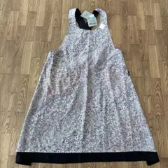 未使用タグ付SOFIA VALENINOバレンチノ花柄紫リバーシブルエプロン