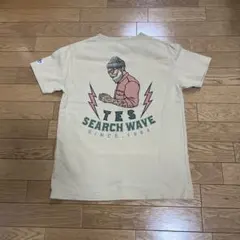 【美品】TES テス　Tシャツ　半袖　タトゥー　tattoo ベージュ　Sのサムネイル