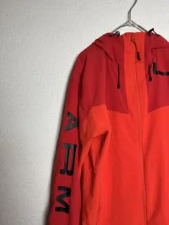 アンダーアーマー　カジュアルジャケット　メンズ　Mサイズ　オレンジ　赤
