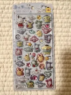 サンリオ ポチャッコ ポムポムプリン シナモン うるちゅる シール 正規品