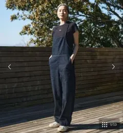 LEEリラックスサロペット インディゴ