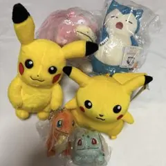 ポケットモンスターぬいぐるみ1番くじ ピカチュウ エネコ サルノリ