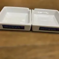 セット 昭和レトロ キリンビール 陶器製灰皿 アシュトレイ キリン
