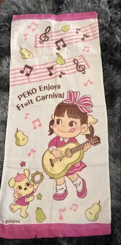 PEKO フルーツ タオル フェイスタオル、ハンドタオル 2枚セットのサムネイル