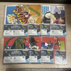 一番くじ ドラゴンボール 未来への決闘 I賞 キャンバス風ボード 全8種セット