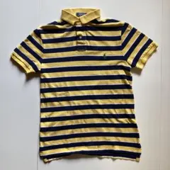 【希少！】ポロラルフローレン　ポロシャツ　ボーダー　黄色