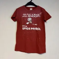 デニムダンガリー スヌーピー　160 キッズ