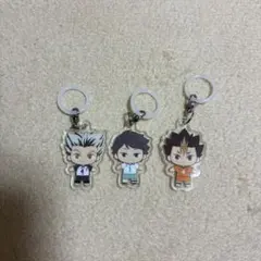 ハイキュー‼︎ふらっとめじるしアクセサリー 西谷 及川 木兎