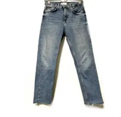 【ZARA】美品 スキニーデニム EUR36（S相当）ライトブルー