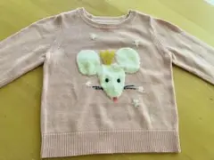 gap ピンク ニット セーター 5y 110 コットン