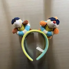 ディズニー カチューシャ スイスイサマー 2024 チップ デール