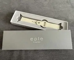 eple アイボリー レザー Apple Watchバンド